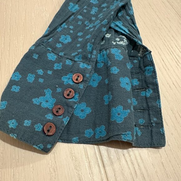 Vintage H&M Millennial Floral Button Down - Picture 5 of 6